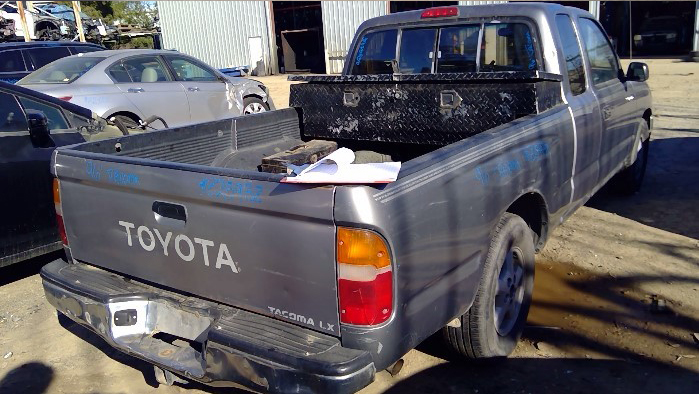 1996 TOYOTA TACOMA, GRAY, EXTD CAB, AT, 2WD, Z25938